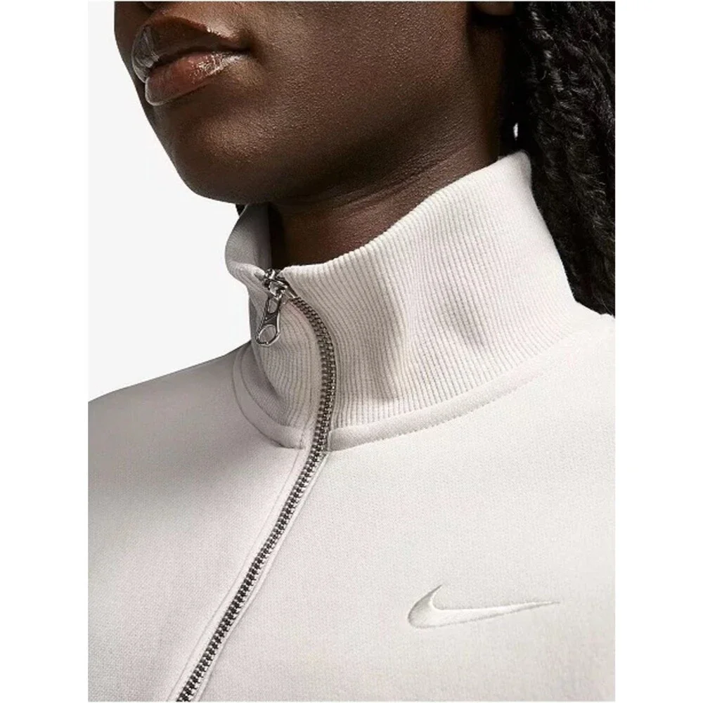 Nike Sportswear Phoenix Fleece 1/4-Zip Cropped Sweatshirt